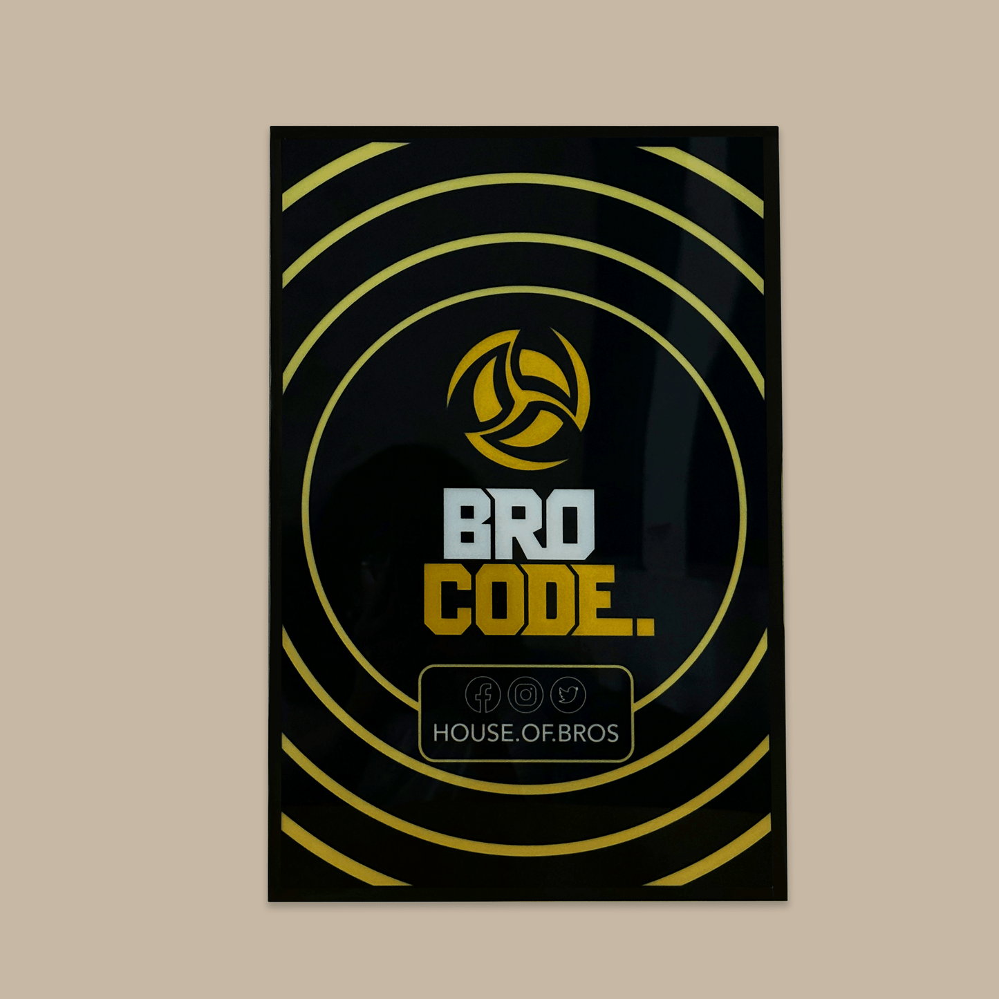BroCode Lit Signage - Merch Club