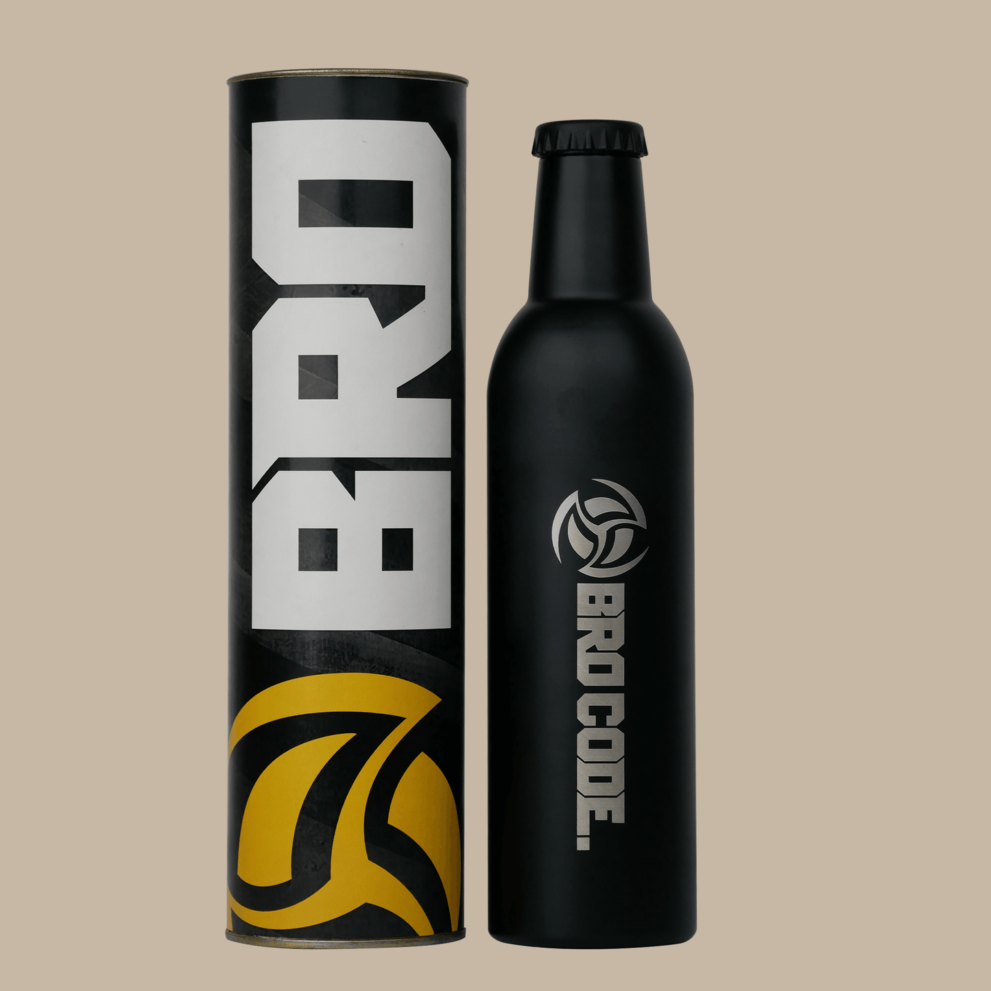 BroCode Steel Flask - Merch Club