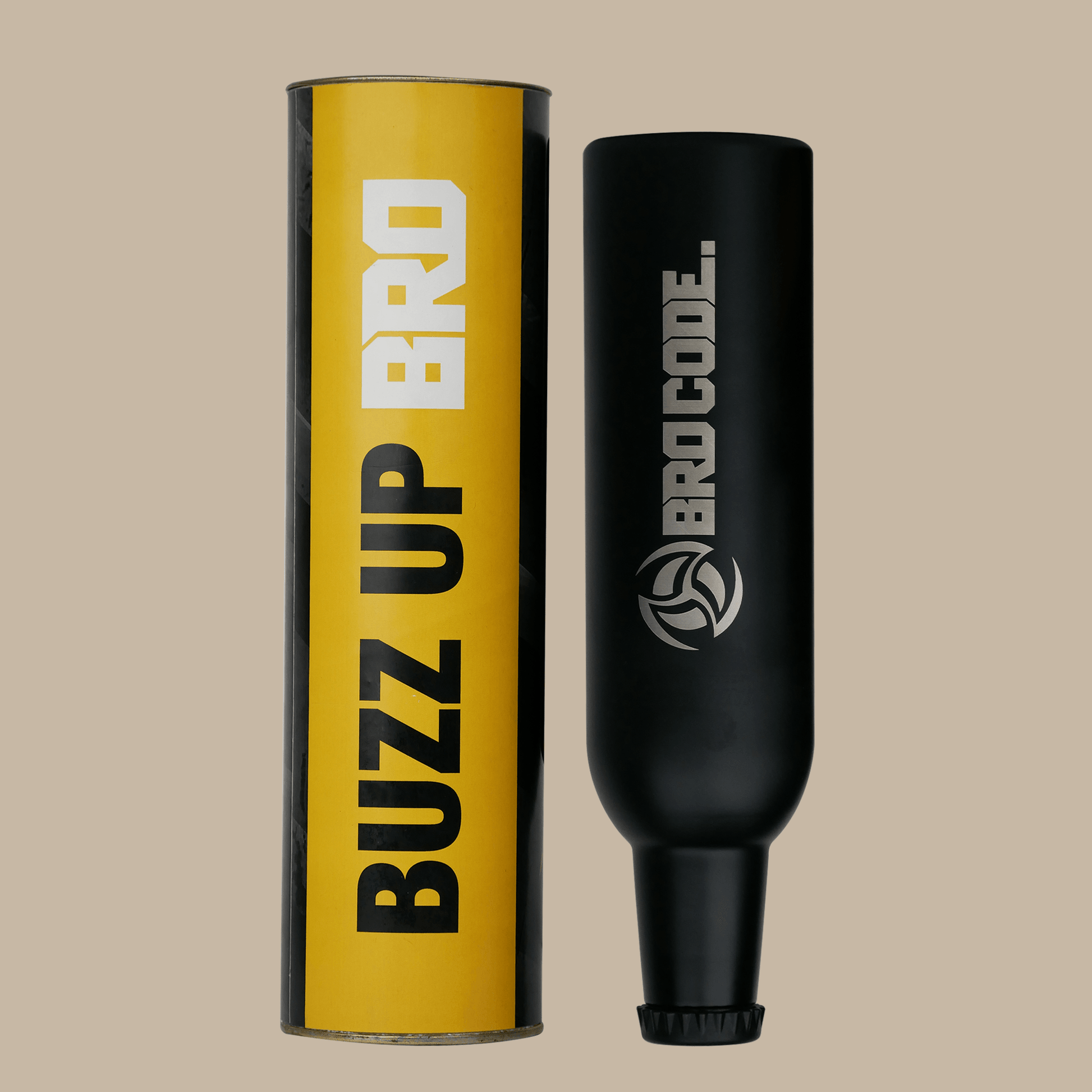 BroCode Steel Flask - Merch Club